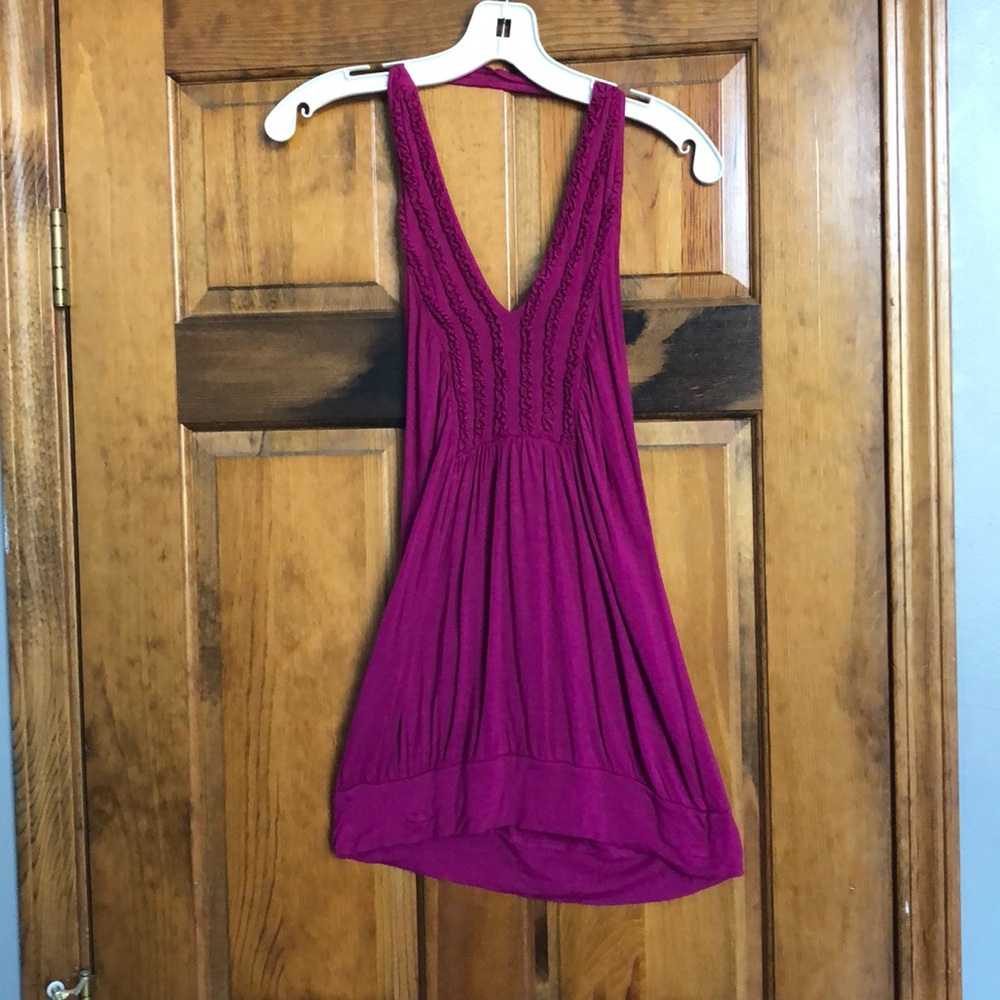 Haltered tank top